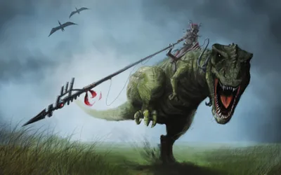 Serene Roaring Wallpaper Wallpaper 4K, Fantasy category