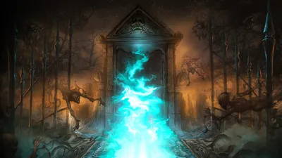 Portal Abstract Wallpaper 4K, Abstract category