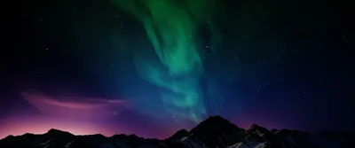 Aurora Borealis Wallpaperbat Wallpaper 4K, Space category