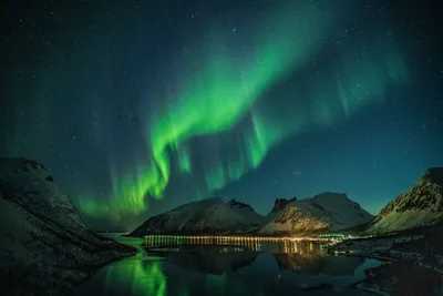 Bold Aurora Wallpaper Wallpaper 4K, Space category