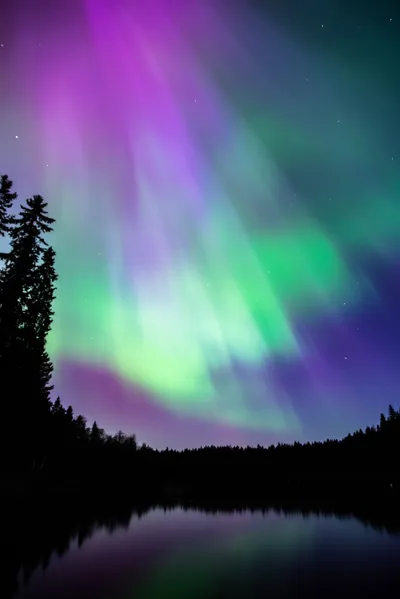 Bold Aurora Wallpaper Wallpaper 4K, Space category