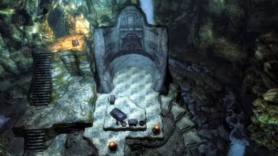 Bleak Falls Barrow Wallpaper 4K, Abstract category