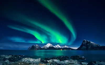Calm Mountain Wallpaper Wallpaper 4K, Space category