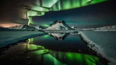 Dark Aurora Wallpaper Wallpaper 4K, Nature category