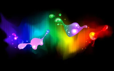 Dark Vibrant Wallpaper Wallpaper 4K, Abstract category