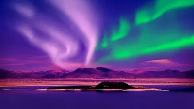 Epic Aurora Wallpaper Wallpaper 4K, Space category