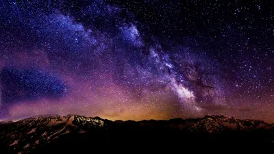 Bright Starry Wallpaper Wallpaper 4K, Space category