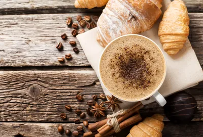 Coffee Cup Sprinkled Wallpaper 4K, Space category