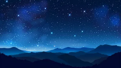 Crisp Starry Wallpaper Wallpaper 4K, Space category