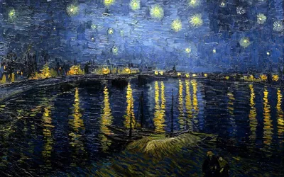 Vincent Van Gogh Wallpaper 4K, Space category