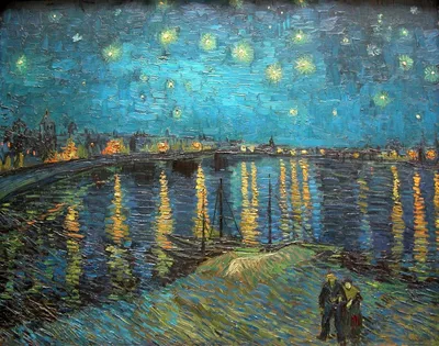 Vincent Van Gogh Wallpaper 4K, Space category