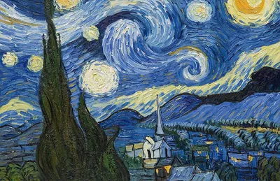 Starry Night Space Wallpaper 4K, Space category