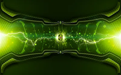 Abstract Green Design Wallpaper 4K, Abstract category