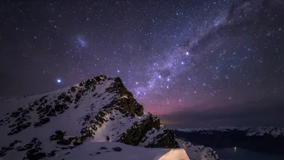 Sleek Starry Wallpaper Wallpaper 4K, Space category