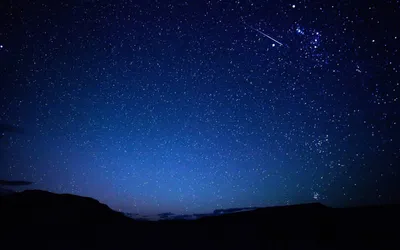 Sleek Blue Wallpaper Wallpaper 4K, Space category
