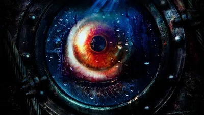Gothic Fantasy Eye Inspired Eerie Fantasy Wallpaper 4K 1920x1080 A, Striking, Hd, Desktop, Wallpaper, Featuring, Gothic, Fantasy, Eye, Inspired, Eerie, Atmosphere, White, Brown, Gray, Ultrawide, Full HD