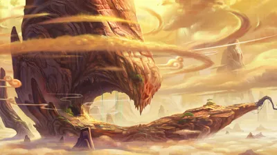 Calm Fantasy Wallpaper Nature Wallpaper 4K 1920x1080 Hd, Pc, Desktop, Wallpaper, Showcasing, A, Fantasy, Desert, Landscape, Towering, Rock, Formations, White, Gray, Purple, Ultrawide, Full HD