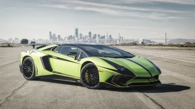 Dreamy Lime Wallpaper World Wallpaper 4K 5464x3074 5k, Ultra, Hd, Wallpaper, Of, A, Lime, Green, Lamborghini, Aventador, Supercar, Parked, White, Ultrawide, 4K