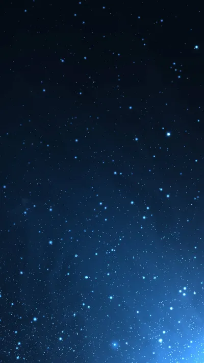 Starry Night Com Wallpaper 4K, Space category