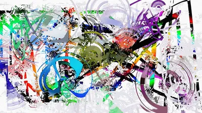 Bold Colorful Wallpaper Abstract Wallpaper 4K 1920x1080 Colorful, White, Artistic, Abstract, Hd, Desktop, Wallpaper, Ultrawide, Full HD