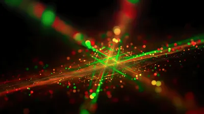Abstract Spectrum Bright Wallpaper 4K, Abstract category