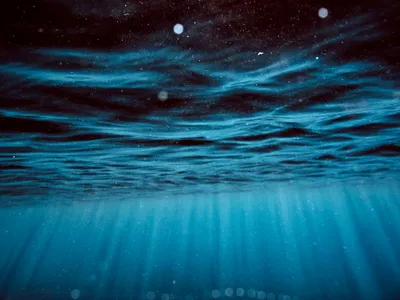 Serene Underwater Rays Nature Wallpaper 4K 2048x1536 Hd, Desktop, Wallpaper, Showcasing, A, Serene, Underwater, Scene, Rays, Light, Filtering, Through, Brown, Red, Landscape, Full HD