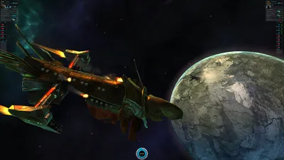 Crisp Spaceship Wallpaper Wallpaper 4K, Space category