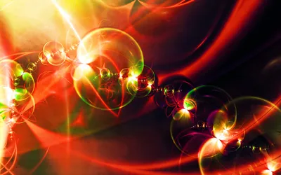Vibrant Psychedelic Abstract Wallpaper 4K, Abstract category