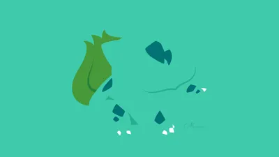 Misty Bulbasaur Wallpaper Abstract Wallpaper 4K 1920x1080 Bulbasaur, From, Pokemon, Orange, Purple, Brown, Ultrawide, Full HD