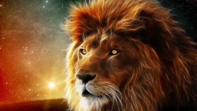 Lion Cave Animals Wallpaper 4K, Animals category