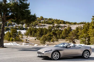 Silver Aston Martin Nature Wallpaper 4K 4096x2730 Silver, Aston, Martin, Db11, Cabriolet, Grand, Tourer, On, Mountain, Road, Pines, Snow, Pink, Gray, Ultrawide, 4K