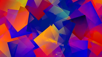Abstract Geometry Overlapping Abstract Wallpaper 4K 1920x1080 Hd, Pc, Desktop, Wallpaper, Abstract, Geometry, Of, Overlapping, Translucent, Squares, Shapes, Vivid, Blue, Ultrawide, Full HD