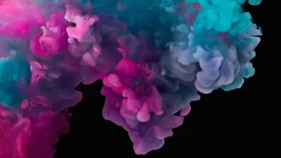 Golden Abstract Wallpaper Black/Dark Wallpaper 4K 3840x2160 Abstract, Smoke, Plumes, In, Vivid, Magenta, And, Teal, Swirl, Over, Black, Ultra, Yellow, Pink, Ultrawide, 4K