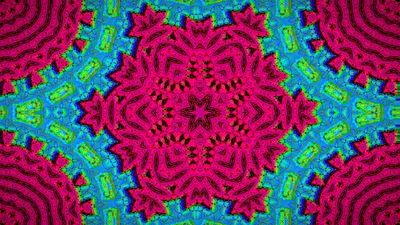 Crisp Vivid Wallpaper Abstract Wallpaper 4K 1920x1080 Vivid, Pink, Abstract, Kaleidoscope, Mandala, With, Cyan, And, Blue, Accents, Intricate, Symmetrical, Red, Ultrawide, Full HD