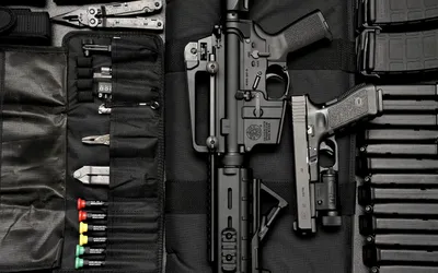 Man Assault Rifle Abstract Wallpaper 4K 2560x1600 Man, Made, Assault, Rifle, Hd, Desktop, Wallpaper, Gray, Ultrawide, QHD