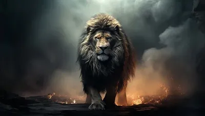 Lion King Animals Wallpaper 4K, Animals category