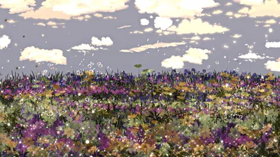 Epic Aesthetic Wallpaper Nature Wallpaper 4K 1920x1080 Aesthetic, Artistic, Nature, Hd, Pc, Desktop, Wallpaper, A, Vivid, Wildflower, Meadow, Glittering, Gray, White, Ultrawide, Full HD