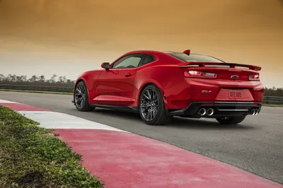 Red Chevrolet Camaro Zl1 Muscle Wallpaper 4K, Cars category