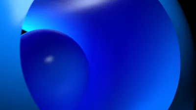 Weird Blue Abstract Wallpaper 4K, Abstract category