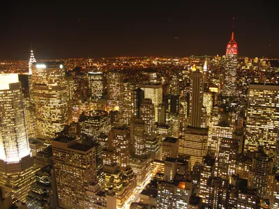 Dark New Wallpaper World Wallpaper 4K 2400x1800 Hd, Desktop, Wallpaper, Of, New, York, City's, Illuminated, City, 039, Metropolis, Skyline, Brown, Landscape, Full HD