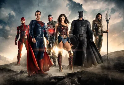 Justice League Characters Flash Superman Nature Wallpaper 4K 4000x2750 Hd, Desktop, Wallpaper, Featuring, Justice, League, Characters, Flash, Superman, Cyborg, Wonder, Woman, Gray, Landscape, 4K