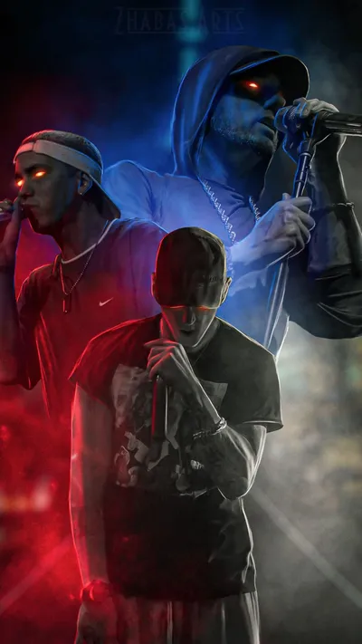 Crisp Eminem Wallpaper Abstract Wallpaper 4K 1080x1920 Gray