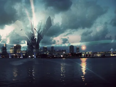 Dark City Wallpaper World Wallpaper 4K 1600x1200 Gray