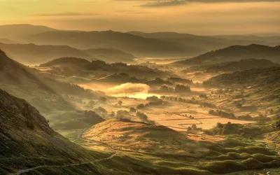 Dreamy Nature Wallpaper Nature Wallpaper 4K 1920x1200 Orange, Gray