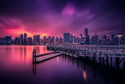Epic Pier Wallpaper World Wallpaper 4K 2500x1675 Pier, Building, Usa, City, Night, Man, Made, New, York, Desktop, Brown, Landscape, Full HD