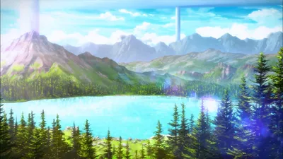 Aincrad Sword Art Online Nature Wallpaper 4K 1920x1080 Hd, Desktop, Wallpaper, Of, Aincrad, From, Sword, Art, Online, Featuring, Picturesque, Landscape, White, Ultrawide, Full HD