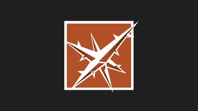 Minimalist Lesion Spiked Minimal Wallpaper 4K 12000x6750 Minimalist, 8k, Ultra, Hd, Desktop, Wallpaper, Featuring, Lesion's, Lesion, 039, Spiked-trap, Emblem, Brown, White, Ultrawide, 4K