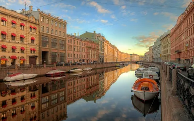 Scenic Man River Saint Petersburg Nature Wallpaper 4K 1920x1200 Scenic, View, Of, A, Man-made, River, In, Saint, Petersburg, Russia, Historic, Buildings, Pink, Orange, Gray, Ultrawide, Full HD