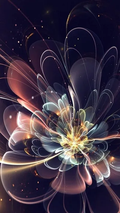 Golden Com Wallpaper Wallpaper 4K, Abstract category