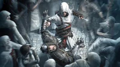 Dynamic Video Game Assassin Games Wallpaper 4K 1920x1080 Hd, Pc, Desktop, Wallpaper, Featuring, A, Dynamic, Scene, Video, Game, Assassin, 039, White, Gray, Ultrawide, Full HD